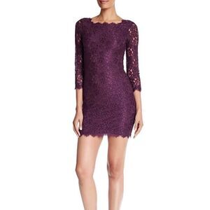 ✨Diane von Furstenberg ZARITA Lace Sheath Dress